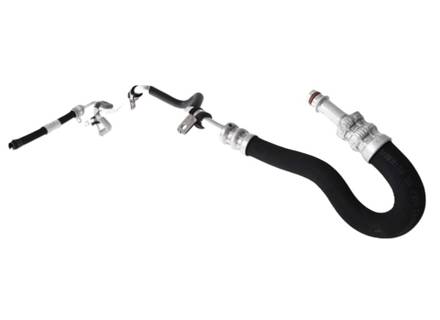 Return Line For Power Steering Oil Cooler, LHD. Porsche 970.1 Panamera 2009-13 - 97034723708, 97034723707 - 85895